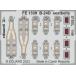 e двойной do zoom 1/48 FE1339 B-24D Liberator seatbelts for Revell kits