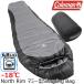 �y-18���zColeman �m�[�X���� �}�~�[�^ �Q�� �u���b�N �O���[ Extreme Weather North Rim Sleeping Bag �R�[���}�� �G�N�X�g���[���E�F�U�[ �V�����t
