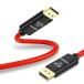 ANNNWZZD Displayport cable, DP cable, display port cable support 16K 8K 4K game monitor,