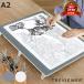  подставка под кальку A2 тонкий LEDtorebyua-A2-450 ( TREVIEWER сделано в Японии 7 -ступенчатый style свет 3 год гарантия легкий свет панель AC адаптор акрил подставка под кальку )