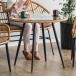  Cafe стол диаметр 80cm ротанг style стекло mare ( стол обеденный стол ротанг стекло стол круг человеческий труд ротанг стол )