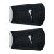 NIKE Nike sushu Classic двусторонний двойной широкий напульсник 2 штук комплект BN3100 036 черный белый 