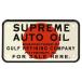  мотоцикл номерная табличка type CM plate Suprime Auto Oil длина 10× ширина 18cm интерьер Mini табличка american смешанные товары 