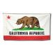 CALIFORNIA REPUBLIC カリフォルニアリパブリック コットンフラッグ　【旗、西海岸インテリア、アメリカン雑貨】