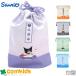  Sanrio .. вставка имеется мешочек 30429 стакан inserting стакан пакет размер. сумка Cinnamoroll черный mi Pom Pom Purin Pochacco Bad Badtz Maru 