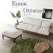  Eunos *Eunos~ подставка для ног 1p уретан грецкий орех материал чистота местного производства . средний деревообработка место низкий диван общий чистота диван пара класть 