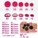 haoa �{�^�� 1�� �P�i �o������ ���a25mm 23mm 20mm 18mm 15mm4���{�^�� �X�[�c�{�^�� �����{�^�� ������ �m�� �m�� �ڂ��� �t button �� �� �� �� �V���v�� �֘A�摜3