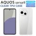 AQUOS sense9 sense10   TPU SH-53E SHG14 ޥۥ AQUOS sense9 sense10 SH-53F SHG15 A505SH SH-M33 С ѡꥢ Ʃ ե