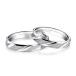 MIKAMU 愛の証 ペアリング ジュエリーレディースリング メンズリング シルバー925 純銀製 キラキラ 婚約指輪 結婚指輪 恋人 プレゼント (通販 着物　振袖　格安レンタル