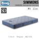  распаковка установка имеется Symons bed полуторный матрац AB2131A SD SIMMONS стандартный товар 5.5 дюймовый постоянный красота rest карман пружина отель 