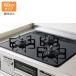 [ZGGVK6A21DSK-E]klinap газовая плитка промежуток .60cm (12*13A/ город газ )lakela серебряный / черный gala Stop 