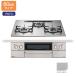 [PD-893WS-U60GH]paroma встроенный газовая плитка feisis Grand (FACEIS GRAND) прозрачный gala Stop сияющий серебристый 60cm пропан [paloma]