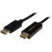 StarTech.com дисплей изменение кабель /DP 1.2 - HDMI 1.4/1m/4K30Hz/BK стандарт наличие =0