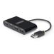 StarTech.com USB ступица /USB 2.0/USB-A - 4xUSB-A/480Mbps/ автобус энергия / черный стандарт наличие =^
