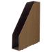 TPS box файл (WOODY) A4 тонкий вертикальный . ширина 65mm Brown 1 упаковка (3 шт. ) приобретенный товар 