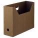 TPS box файл (WOODY) A4 ширина . ширина 100mm Brown 1 упаковка (3 шт. ) приобретенный товар 