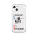 DPARKS soft прозрачный чехол for iPhone 13 mini Paris скупка . наличие товар 