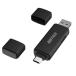  Buffalo BSCR130U3CBK Type-C/Type-A подключение USB3.2 Type-C устройство для считывания карт стандарт наличие =^