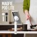 MagSafe ���B��_ �X�}�z �p �O�r �����R�� �t�� ���� �p�x �����\ ���ǂ�_ �y�� �R���p�N�g ���[ �~�j �e�� �X�}�[�g�t�H�� �Ή� araree Magfie Pod Lite