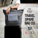  один . 2 день A4 сумка путешествие женский мужской большая вместимость место хранения Carry on легкий большая сумка Jim "мамина сумка" MONOCOZZI Bon Voyage TRAVEL SPARE BAG S