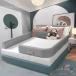  bed защита младенец подушка высокий bed baby защита bed забор bed бампер вращение . предотвращение вид keep свободный деформация мульти- модель безопасность проект 