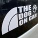 [ бесплатная доставка ]THE DOG ON CAR one ko..... лапа пара следы собака кошка машина сопутствующие товары машина аксессуары автомобиль разрезной знак только . осталось .11 цвет 