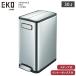 EKO �G�R�t���C �X�e�b�v�r�� 30L �y�_���� �S�~�� ���J�� �L���X�^�[�t�� �C�[�P�[�I�[ �V���o�[ EK9377 �É� �_�X�g�{�b�N�X �ӂ��t�� �y�_�� �X�e�����X