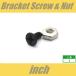  bracket installation screw & nut -inch black pick guard plate head screw screw screw 
