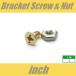  bracket installation screw & nut -inch Gold pick guard plate head screw screw screw 