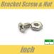  bracket installation screw & nut -inch nickel pick guard plate head screw screw screw 