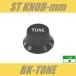 KB-PST-BK Strato knob millimeter tone black pot knob 