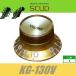 SCUD KG-130V reflector knob millimeter volume Gold Gold cap metal top metal plate hat knob pot knob ska do