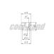 SP-003BK�@�X�g���b�v�s���@�r�X�t�@1pcs�@�u���b�N�@�G���h�s�� �֘A�摜1