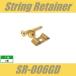 SR-006GD -stroke ring guide feather type 6.8mm screw attaching Gold -stroke ring retainer feather type wave type duck me type 