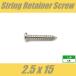 WRH2.5x15-NIȥ󥰥ɥӥѥͥӥ֥饱åȥӥ2.5 xL15mm饦ɥإåɡROUNDƬ1pcs˥å롡ͤ
