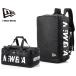  New Era 2WAY большая спортивная сумка принт Logo /50L// черный мужской 14521343 NEW ERA[ можно выбрать Novelty есть ]