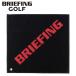  Briefing ro go .shu полотенце /hipopota форель / черный мужской GOLF brg241a17 BRIEFING