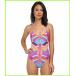 Mara&nbsp;Hoffman&nbsp;Reversible&nbsp;Lace-Up&nbsp;Maillot&nbsp;�}�[���z�t�}��&nbsp;One&nbsp;Piece&nbsp;Swimsuits&nbsp;WOMEN&nbsp;���f�B�[�X&nbsp;Rainbow&nbsp;Bird&nbsp;Lilac
