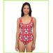 DKNY&nbsp;Tank&nbsp;Maillot&nbsp;w/&nbsp;Removable&nbsp;Soft&nbsp;Cups&nbsp;�f�B�[�P�[�G�k���C&nbsp;One&nbsp;Piece&nbsp;Swimsuits&nbsp;WOMEN&nbsp;���f�B�[�X&nbsp;Blazing