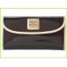 Dooney & Bourke Patent Continental Clutch ドゥーニー&バーク Clutches WOMEN レディース Black w/ Nat Trim