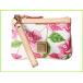 Dooney & Bourke Bougainvillea Medium Wristlet ドゥーニー&バーク Clutches WOMEN レディース Fuchsia w/ Natural Trim