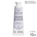  L'Occitane la Van do Blanc shu( белый лаванда ) пуховка .-mdo крем для рук 10ml Mini размер [2187] почтовая доставка бесплатный [A][TN50]
