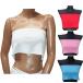  распродажа tube top короткий белый красный розовый голубой M размер бесплатная доставка 