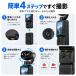 �|�P�b�g�W���o���J���� 4K WiFi ���掿 1800mAh ��e�ʃo�b�e�� �A�N�V�����J���� 1.97�C���`��� 1080P AI�ǐ� ��u���␳ ���s �y�� Vlog �֘A�摜4