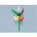  artificial flower DS-17 pine bamboo plum middle . attaching ( white )
