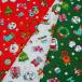  ткань ткань Рождество рисунок Santa Claus s обслуживание белый зеленый красный серия ткань 110cm ширина коммерческий использование возможно почтовая доставка. 3m до 