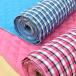  стеганое полотно ткань двусторонний стеганый ткань одноцветный проверка синий розовый ткань 108cm ширина коммерческий использование возможно почтовая доставка 50cm соответствует . покупка 