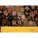  Sakura pattern crepe-de-chine cloth gold paint .. selling by the piece cloth peace pattern Sakura blow snow ( black ) rayon 50cm and more 10cm unit approximately 70cm width commercial use possible mail service is 2m till 