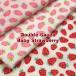  двойной марля Baby Strawberry( единица измерения 50cm)