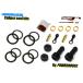 Brake Caliper KR1 89-90եȥ֥졼ѡ뽤åKR 250 B 1989 1990 Kawasaki KR1 89-90 front brake caliper seal repair k